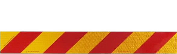 CLS 1 Strip Rear Marker Plate 800mm x 100mm Centre