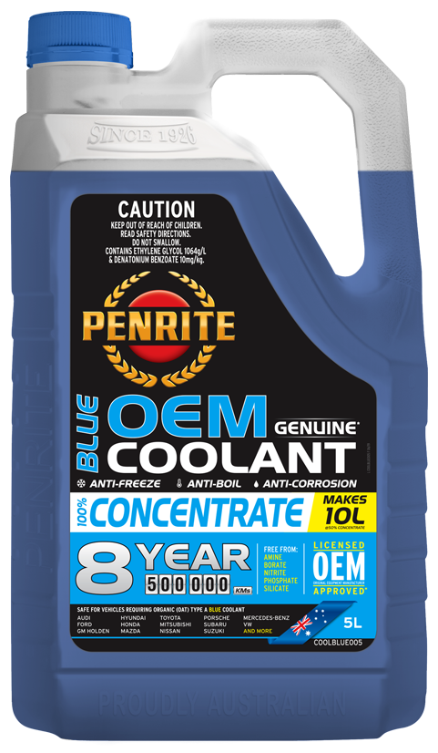 Penrite Blue OEM Coolant Concentrate 5 Litres
