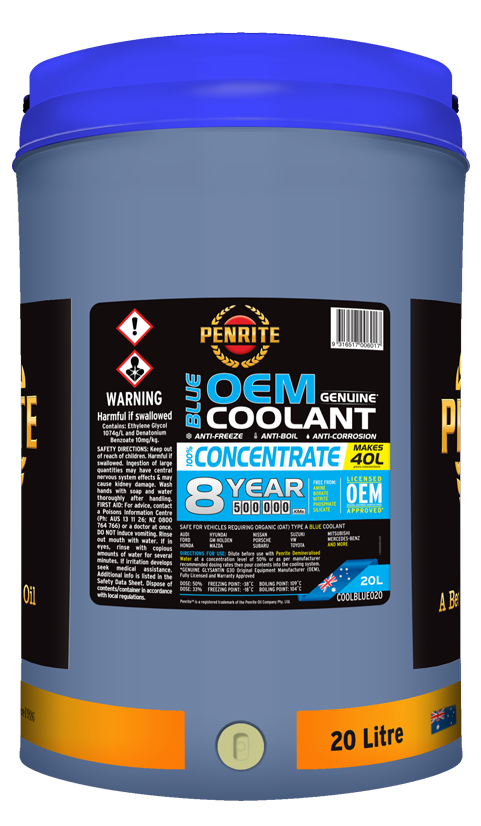 Penrite Blue OEM Coolant Concentrate 20 Litres