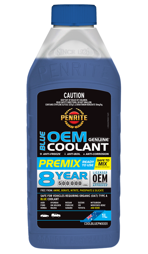 Penrite Blue OEM Coolant Premix 1 Litre