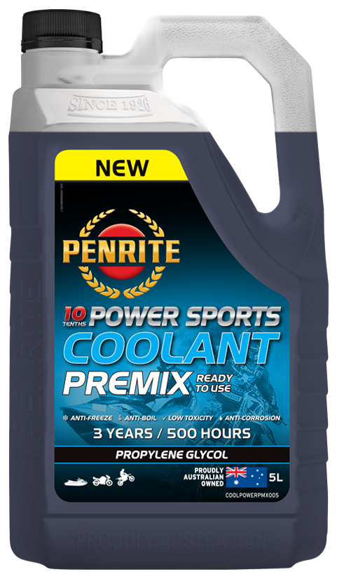 Penrite 10 Tenths Power Sports Coolant Premix 5 Litres