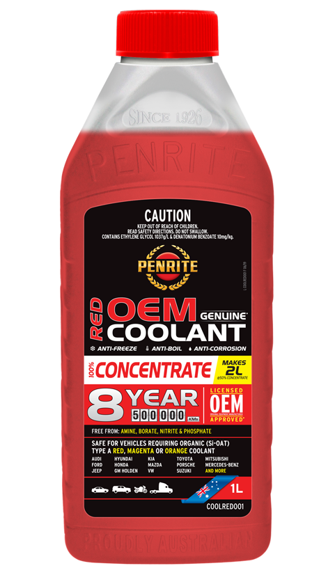 Penrite Red OEM Coolant Concentrate 1 Litre