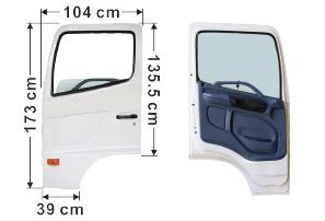 Hino Door Complete Electric L/H - Pro 500 Series 2003 to 2010