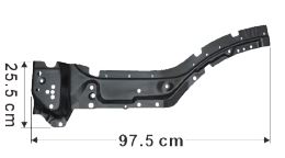 Hino Fender Outer L/H - Pro 500 Series 2003 On
