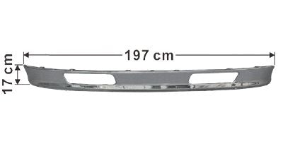 Hino Bumper Bar Lower Chrome - Pro 500 Series FC FD FE GD 2003 to 2018