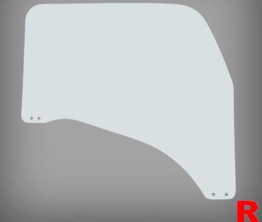 Mitsubishi Door Glass R/H - Canter 2005 on