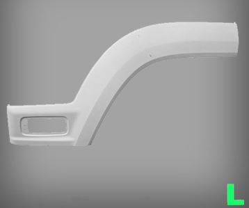 Isuzu Door Garnish White L/H - FRD FRR FSD FSR FSS FTS 2008 on
