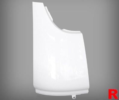 Mitsubishi Corner Panel White R/H - Canter FE5 FE6 1995 to 2004