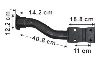 Hino Step Bar R/H - Pro 500 Series FG FL FM GH 2003 to 2010