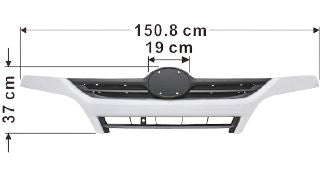 Hino Grille - 300 Series XZU6 2012 On