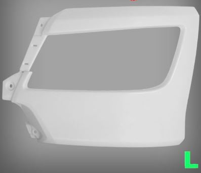 Hino Bumper Bar Corner White L/H - 500 Series FD FE 2018 on