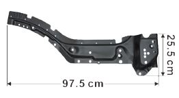 Hino Fender Inner L/H - Pro 500 Series 2003 On