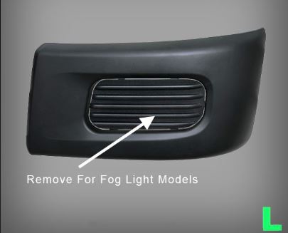 Mitsubishi Bumper Corner L/H - Fuso Canter FEA models 2011 On