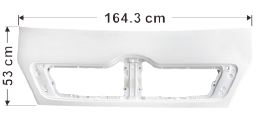 Hino Front Panel White - Pro 500 Series FC FD FE GD 2003 to 2018