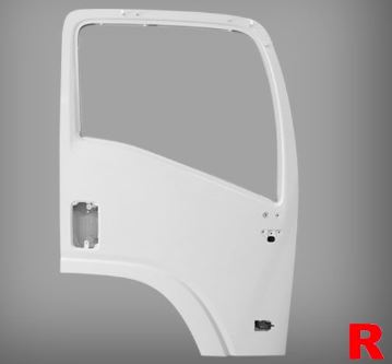 Isuzu Door Shell White R/H - NLR NLS NNR NPR NPS NQR 2008 to 2015