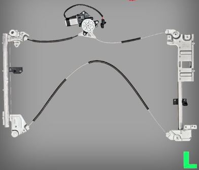 Mitsubishi Power Window Regulator L/H - Canter 2005 on