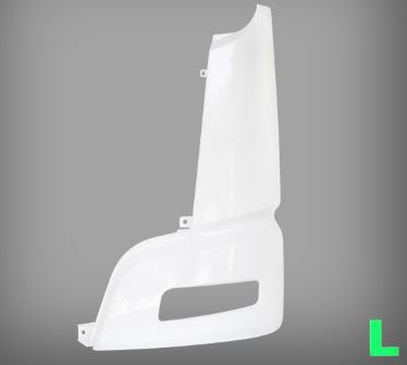 Mitsubishi Corner Panel White L/H - Heavy FP FV 2012 on