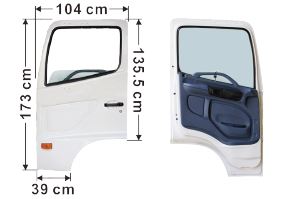 Hino Door Shell L/H - Pro 500 Series 2003 to 2010