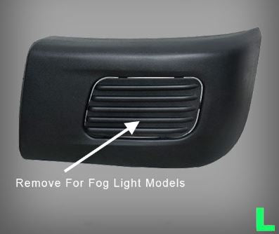 Mitsubishi Bumper Corner L/H - Fuso Canter FEB & FEC models 2011 On