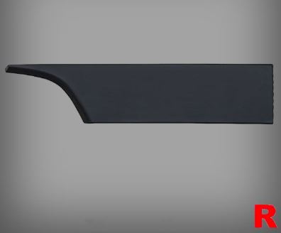 Hino Bumper Bar Garnish R/H - 700 Series 2004 on