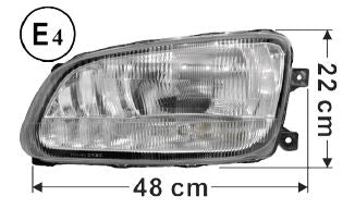 Hino Headlight Electric Adjust L/H - Pro 500 & 700 Series 2003 On