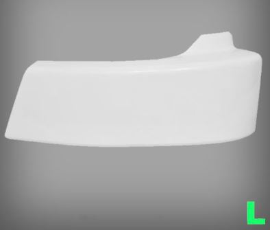 Mitsubishi Bumper Bar Corner White L/H - Fuso Fighter FK models 2008 on