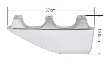Hino Chrome Step Garnish R/H - Pro 500 Series FC FD FE 2003 to 2018