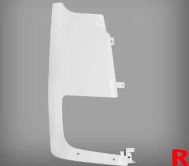 Mitsubishi Corner Panel White R/H - Fuso Fighter FK, FM and FN models 2008 On