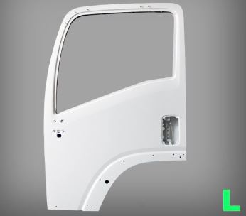 Isuzu Door Shell White L/H - F FX FY Series 2008 to 2014