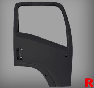 Isuzu Door Shell R/H - F FX FY Series 2008 to 2014