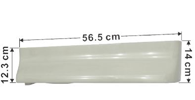Hino Rear Pillar Garnish L/H - Pro 500 Series 2003 On