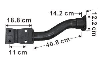 Hino Step Bar L/H - Pro 500 Series FG FL FM GH 2003 to 2010