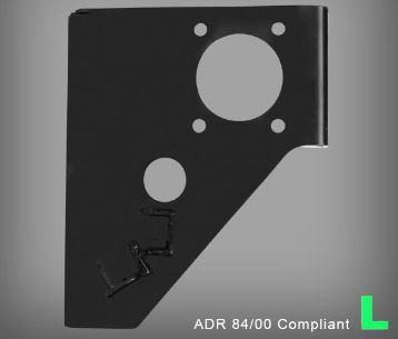 Hino FUPS Bar Step Bracket L/H - 500 Series FG FL FM GH 2010 to 2017