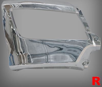 Hino Bumper Bar Corner Chrome R/H - 500 Series FD FE 2018 on