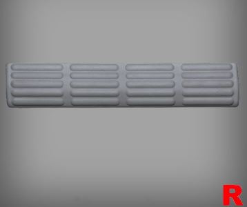 Isuzu Bumper Bar Protector Strip R/H - F FX FY 2008 on