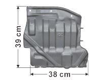 Hino Fender Splash Plate Front R/H - Pro 500 Series 2003 On