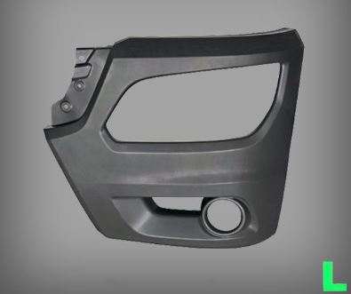 Hino Bumper Bar Corner L/H - 500 Series FG FL FM GH 2017 on