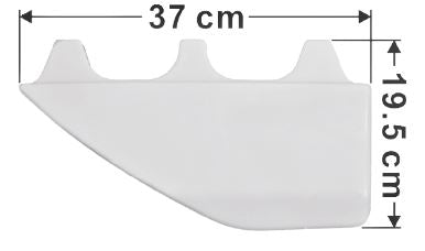 Hino Step Garnish White R/H - Pro 500 Series FC FD FE 2003 to 2018
