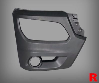 Hino Bumper Bar Corner R/H - 500 Series FG FL FM GH 2017 on