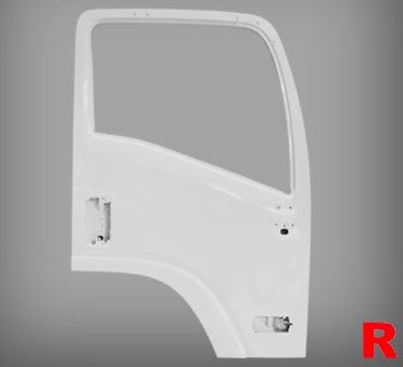Isuzu Door Shell White R/H - NLR NLS NNR NPR NPS NQR 2013 on