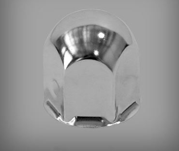 Stainless Steel Front Wheel Nut Cover 41mm - Hino, Mitsubishi Fuso, Isuzu