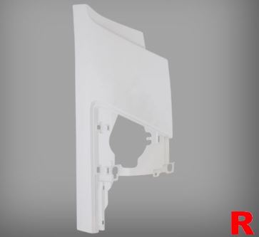 Isuzu Corner Panel White R/H - NLR NLS NNR NPR NPS NQR 2008 on