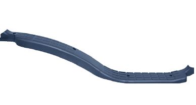 Hino Scuff Panel L/H Blue - Pro 500 Series 2003 to 2010