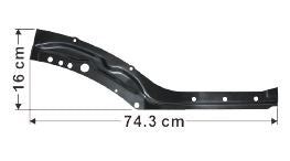 Hino Fender Inner R/H - Pro 500 Series 2003 On