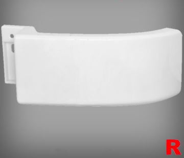 Isuzu Grille Lower White R/H - FX FY 2008 on