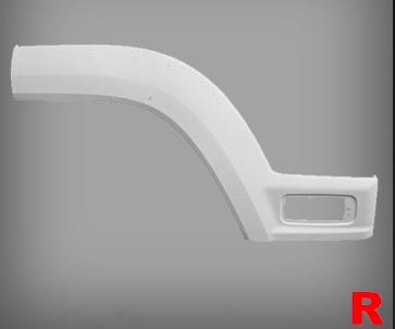 Isuzu Door Garnish White R/H - FRD FRR FSD FSR FSS FTS 2008 on
