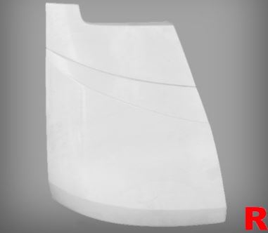 Mitsubishi Corner Panel White R/H - Fuso Canter FEA, FEB and FEC models 2011 On