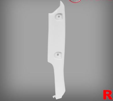 Hino Bumper Bar End White R/H - 500 Series FC 2018 on