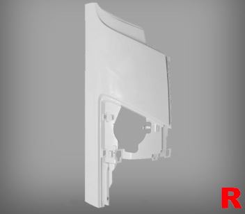 Isuzu Corner Panel White R/H - FRD FRR FSD FSR 2008 on