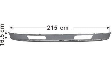 Hino Bumper Bar Lower Chrome - Pro 500 Series FG FL FM GH 2003 to 2011